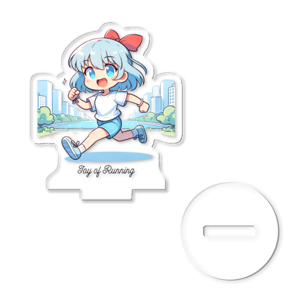 チェリモヤのゆるラン女子 02 Acrylic Stand