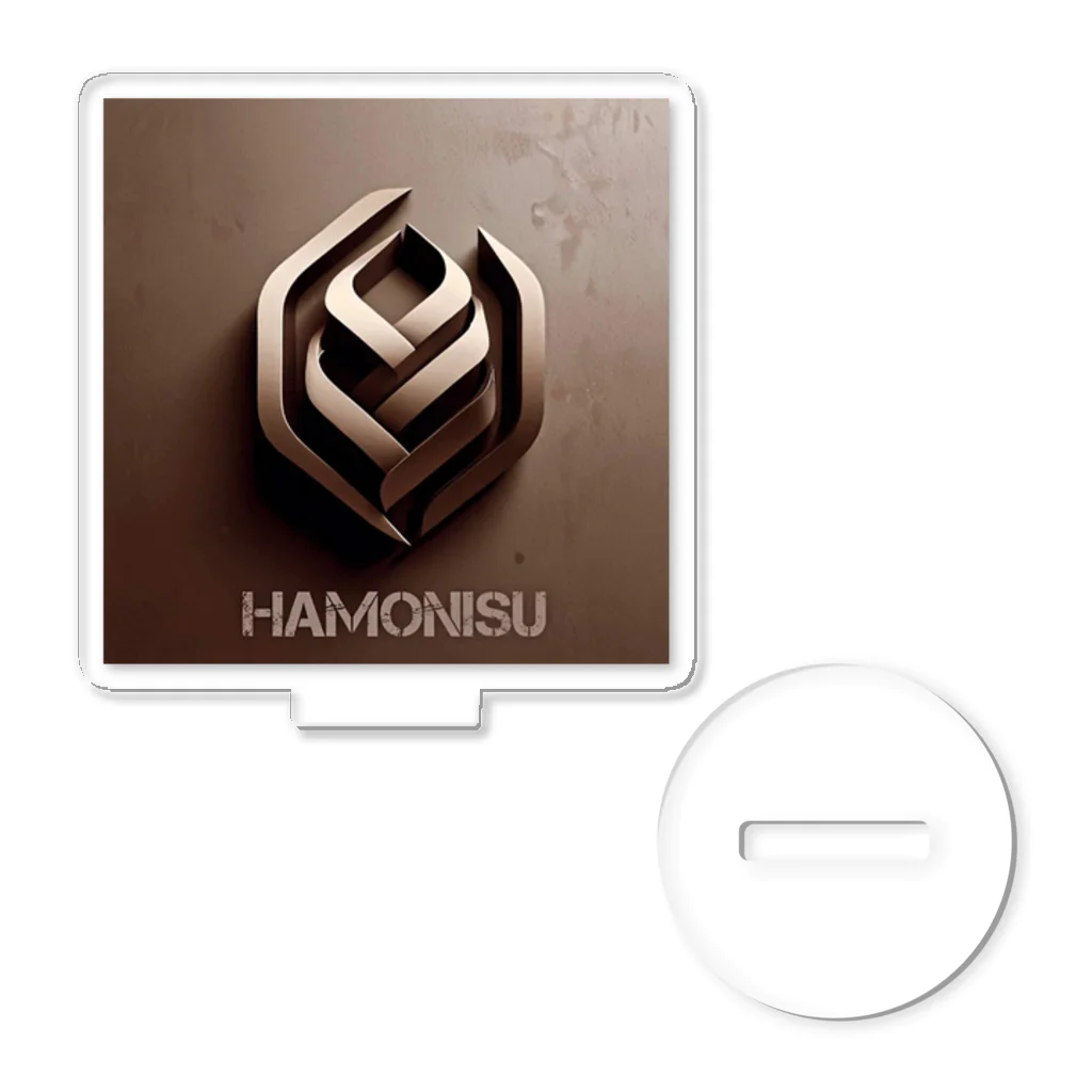 HAMONISUのハモニスゴールド アクリルスタンド