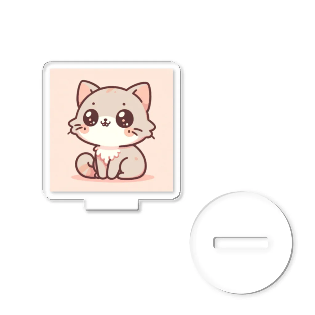 ねこモード (Neko Mode)の遊び心満載のかわいい子猫 アクリルスタンド