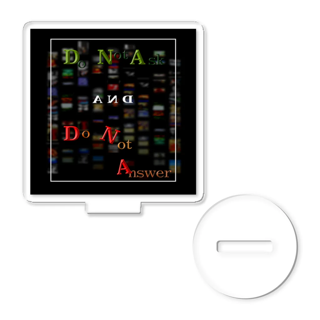 metamemeMatrix（メタミーム・マトリックス）のDNA and DNA アクリルスタンド