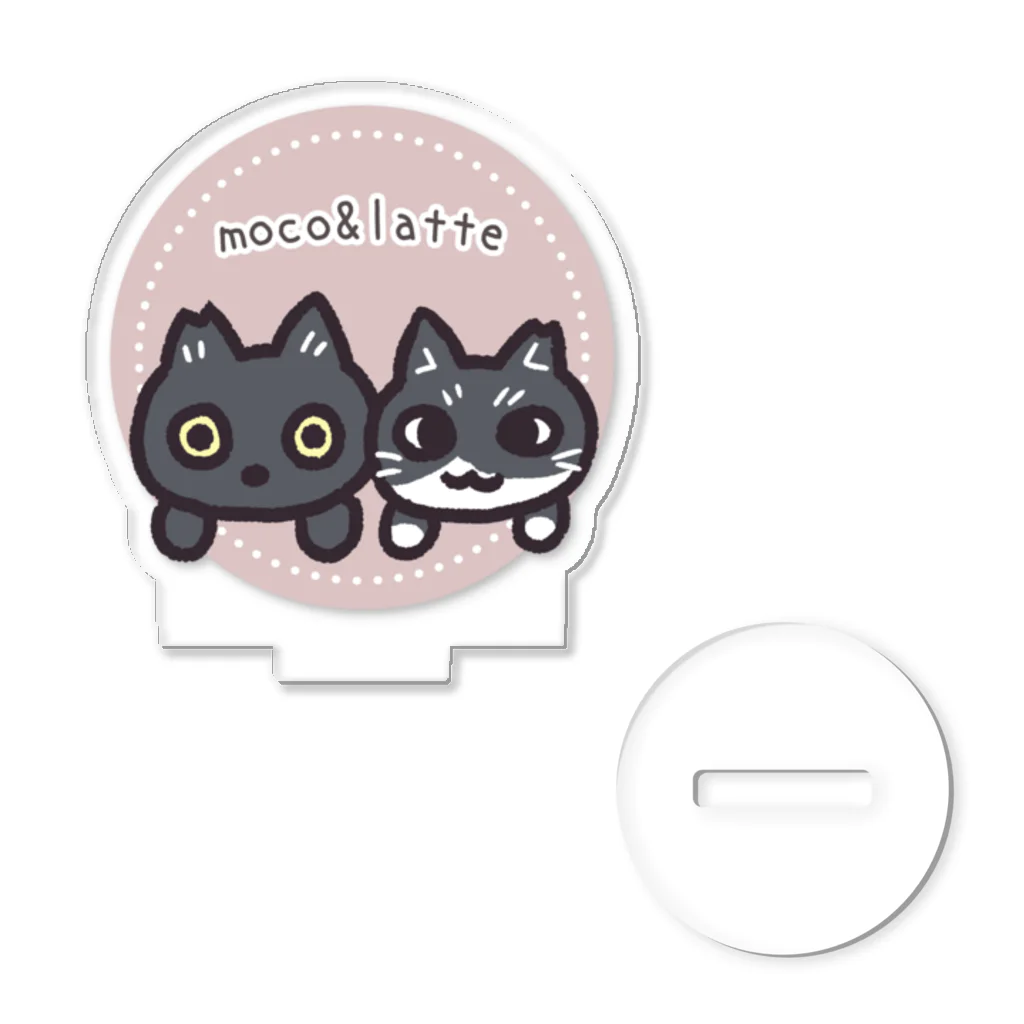 ✡｡:*Lunchvox*:｡✡のmoco&latte Acrylic Stand