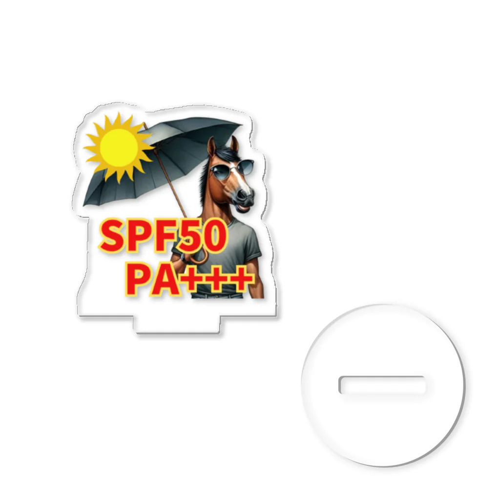 seeeeeのSPF50/PA+++ アクリルスタンド