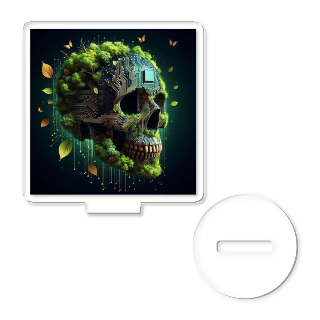 wワンダーワールドwのSKULL031 アクリルスタンド