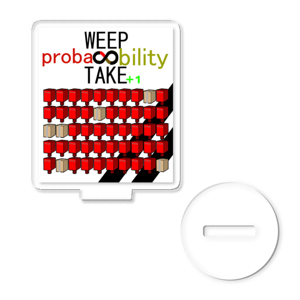 HADAKAGEKKO(WEEP＆TAKE)のWEEP＆TAKE probability アクリルスタンド