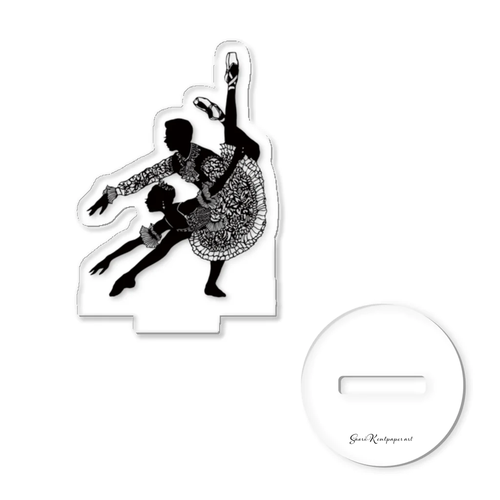 Saori_k_cutpaper_artのSleeping Beauty Acrylic Stand