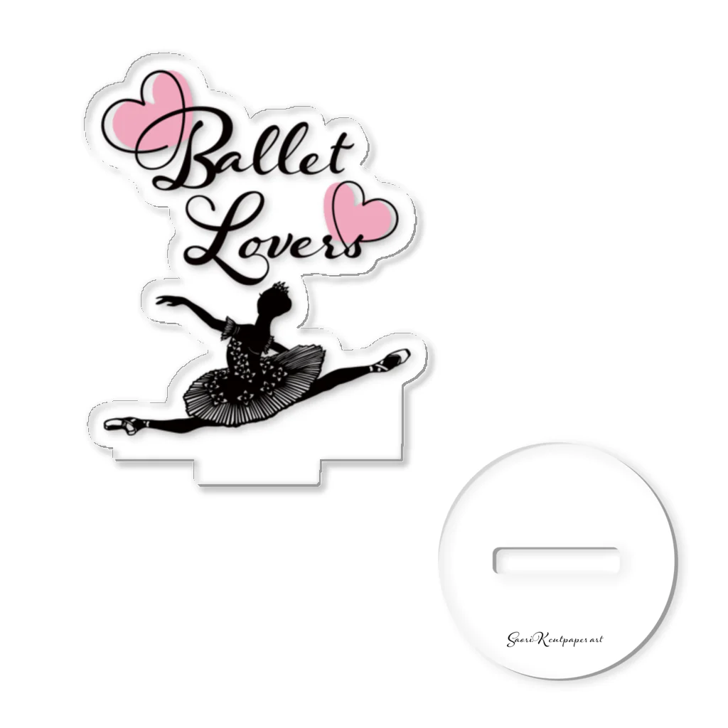 Saori_k_cutpaper_artのBallet Lovers Ballerina Acrylic Stand