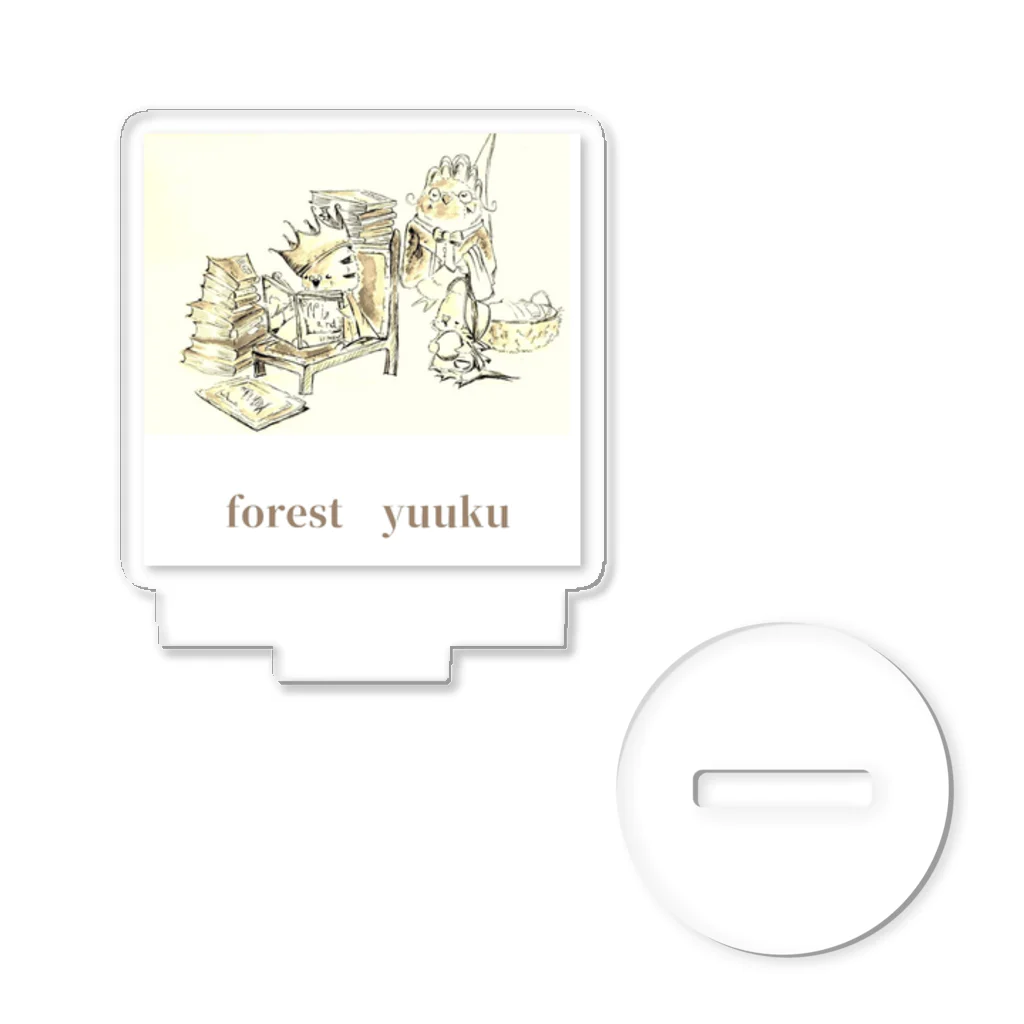 forest　yuukuのBOOK Acrylic Stand