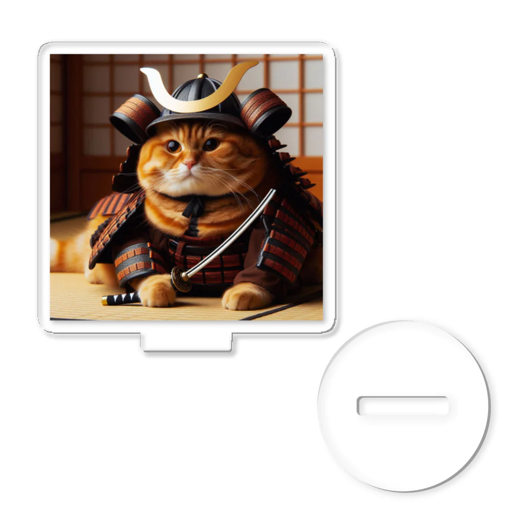 hypergoのねこねこ侍　SAMURAI cat アクリルスタンド