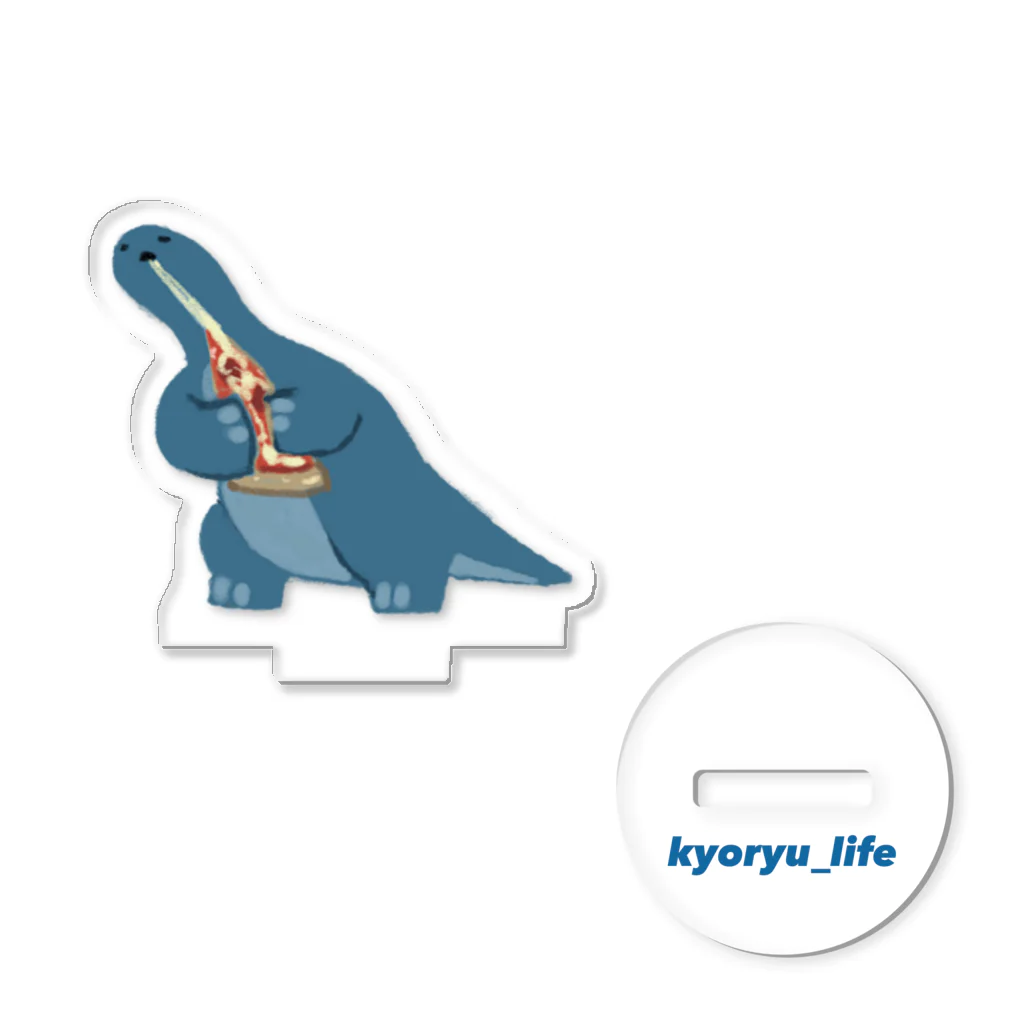 ningen_lifeのkyoryu_life（ピザ）/アクリルスタンド Acrylic Stand