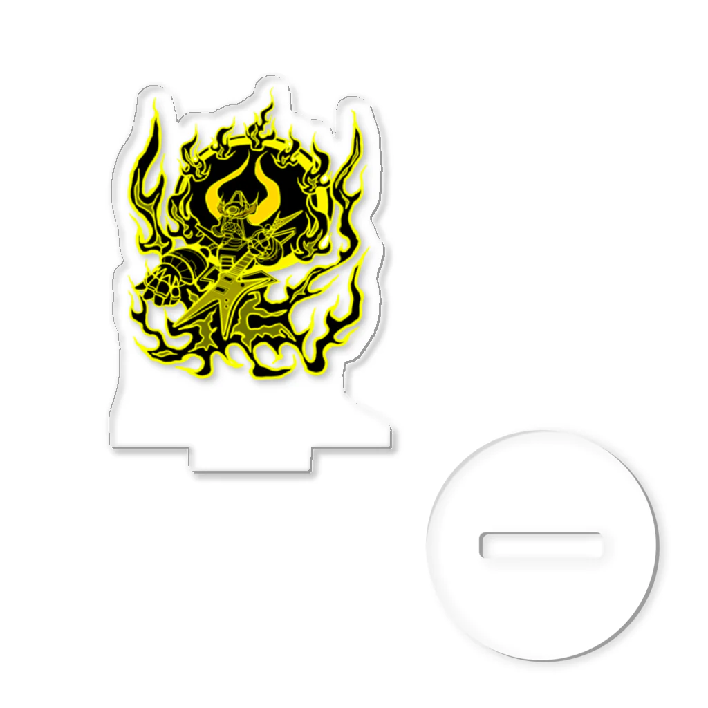 カズユキン(カズユキンアッコンストア）のZIGOKUEZU B.K　黄 Acrylic Stand