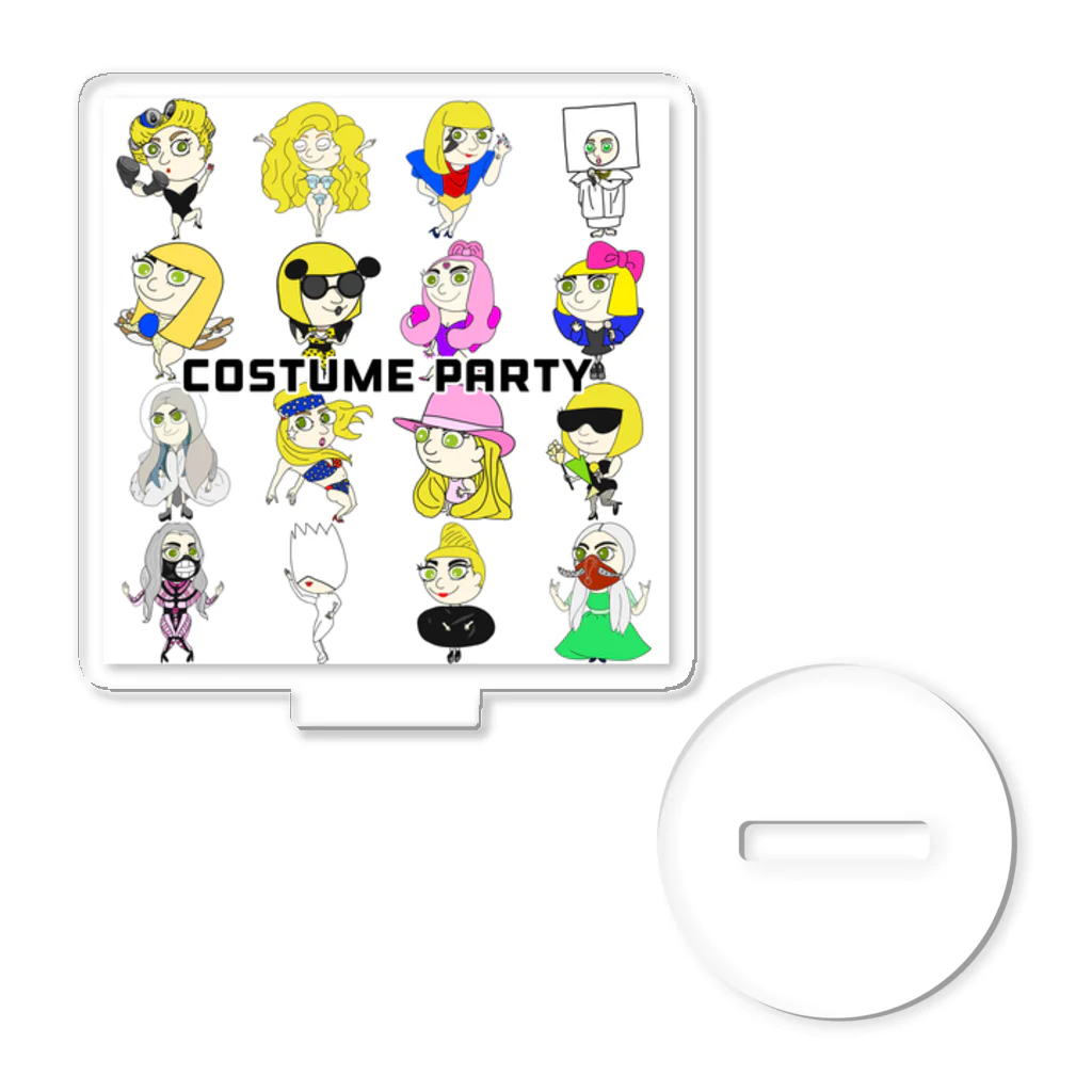 charlolのcostume party アクリルスタンド