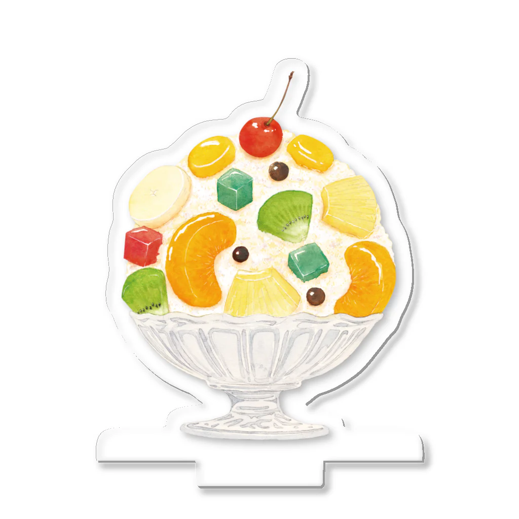 Miho MATSUNO online storeのYummy fruit shaved ice アクリルスタンド