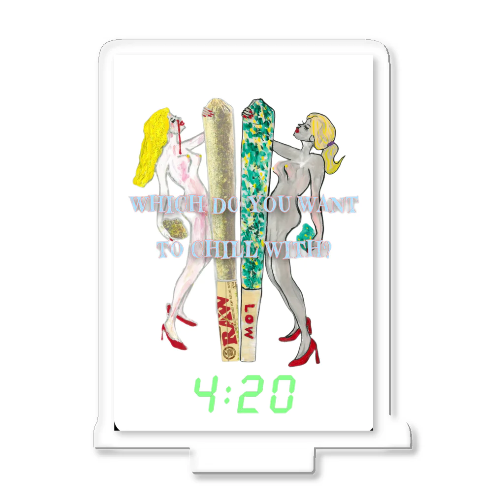 ゆっきゃーな👼の420 Acrylic Stand