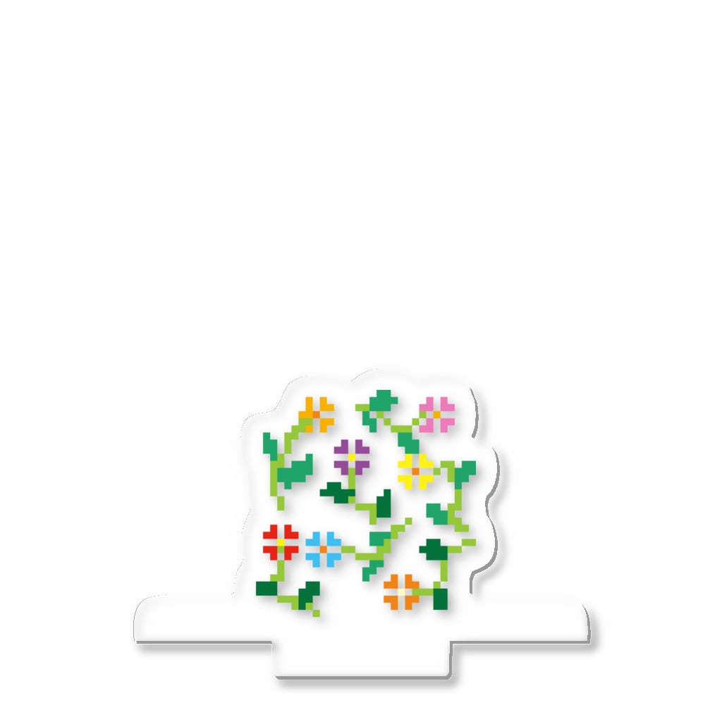 Lily bird（リリーバード）のドットな可愛いお花 Acrylic Stand