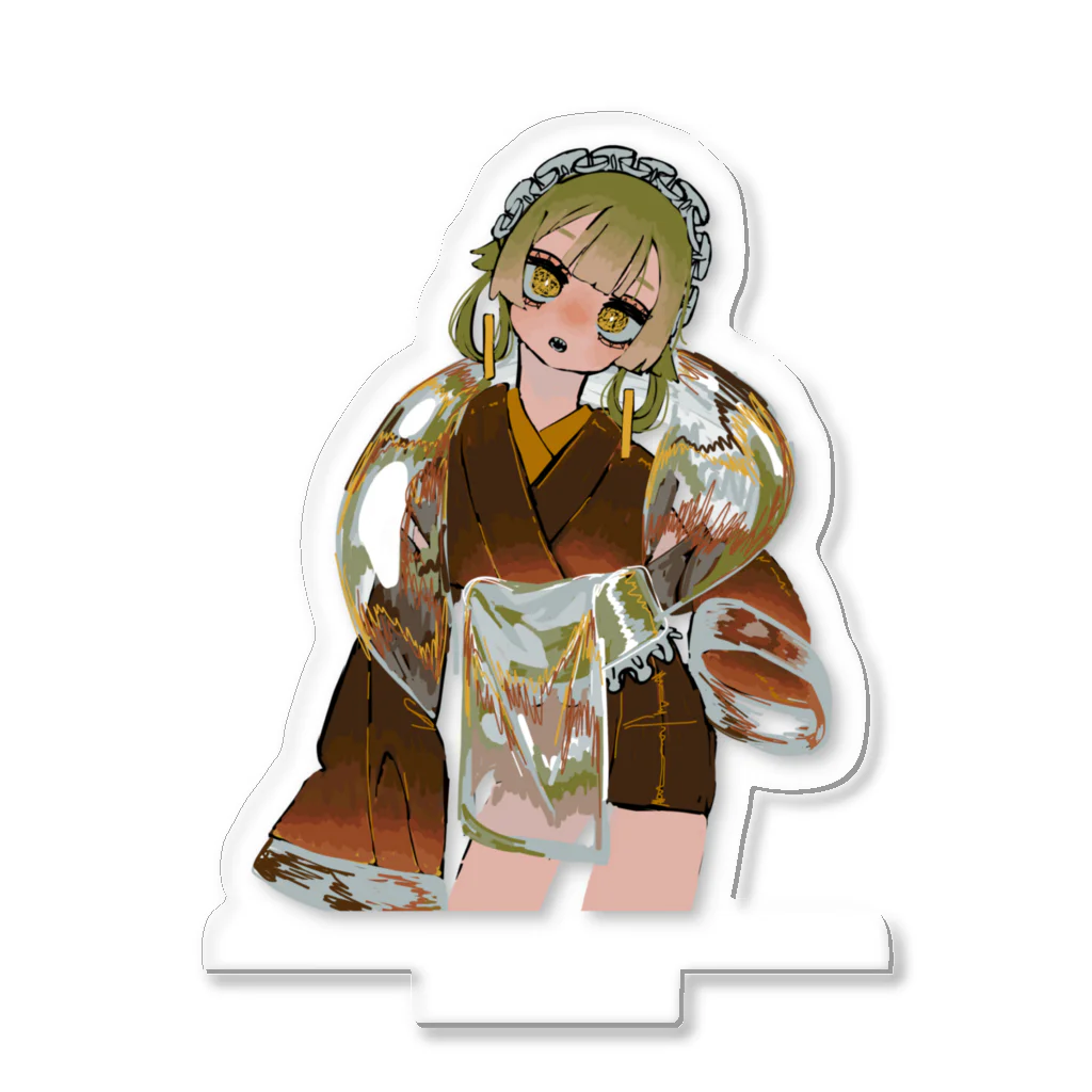 すいかさごの抹茶パフェちゃむ Acrylic Stand