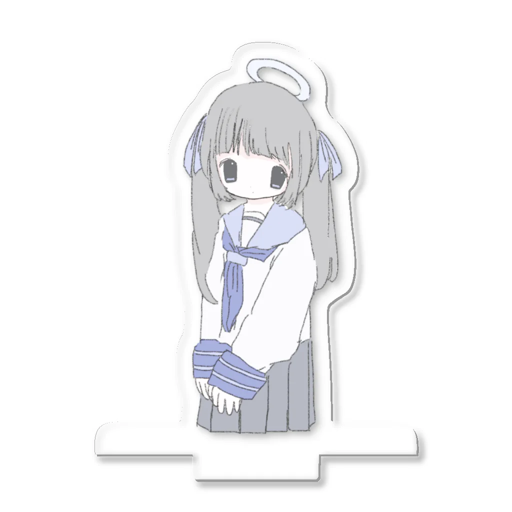 「ごめん々ね 」と言っのcyaan 042 Acrylic Stand