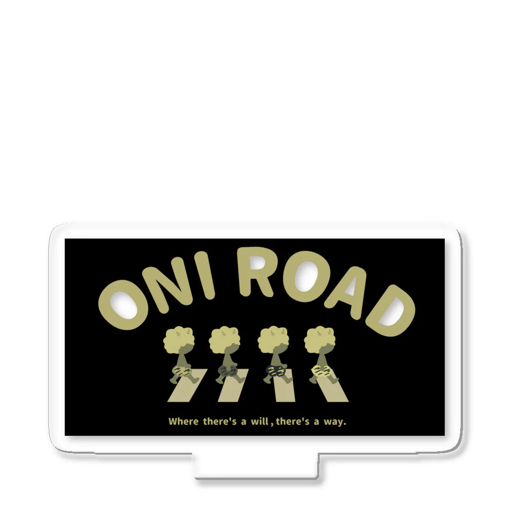 ari designのONI ROAD アクリルスタンド