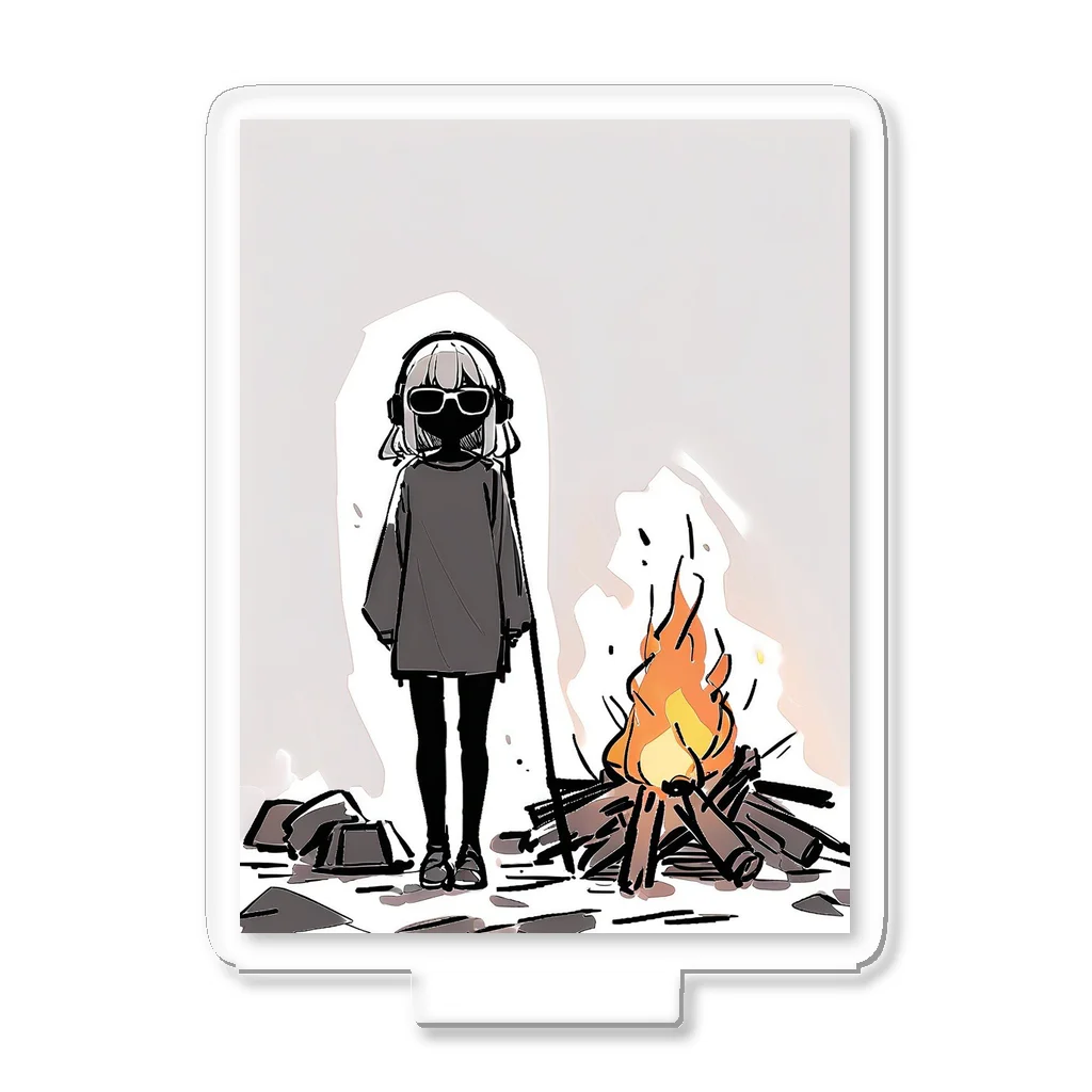 owl's shopのBonfire lit Acrylic Stand