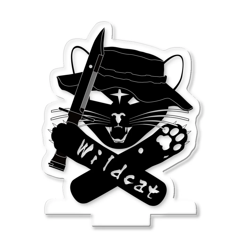 Y.T.S.D.F.Design　自衛隊関連デザインのwildcat Acrylic Stand