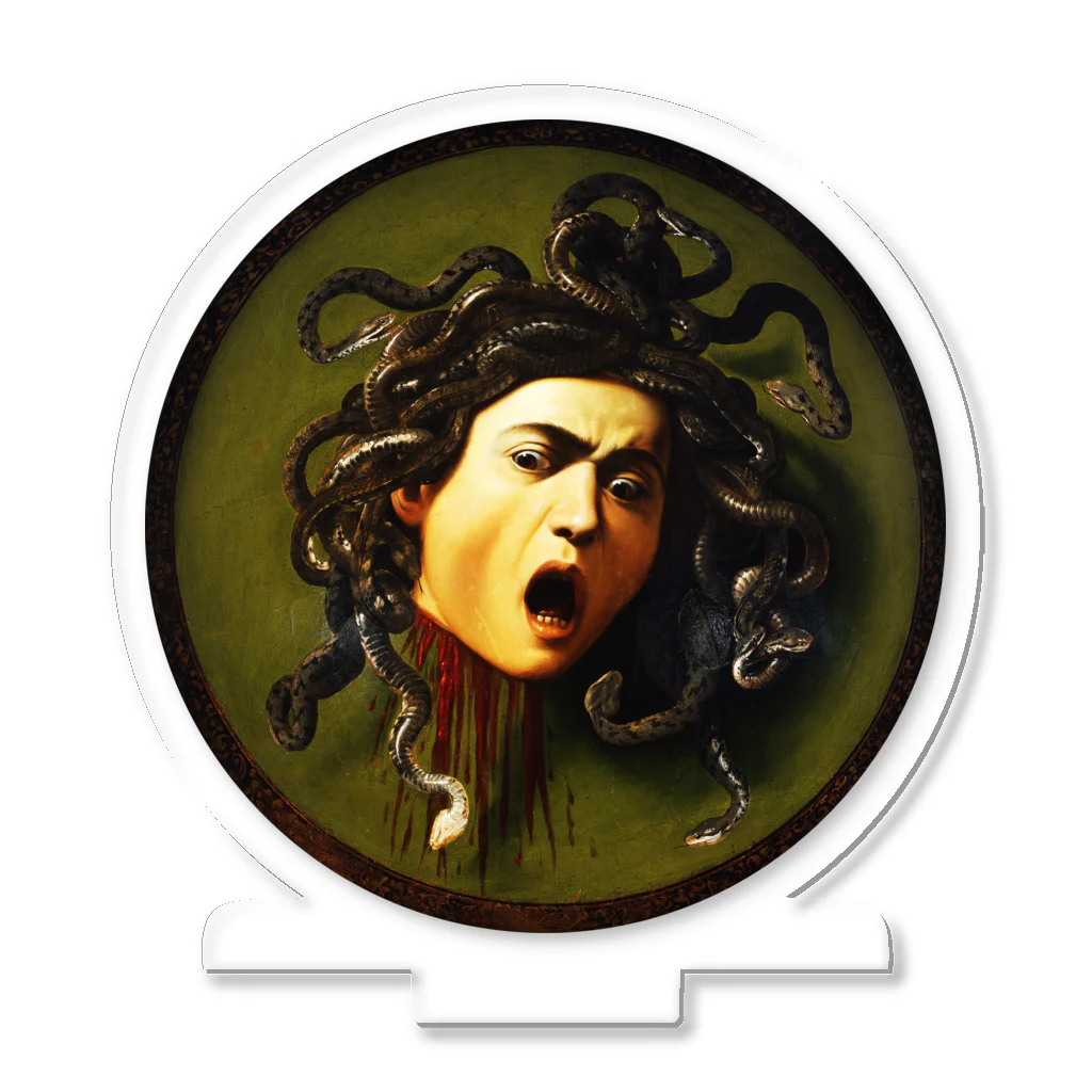 MUGEN ARTのメドゥーサ　カラヴァッジオ　Caravaggio / Medusa アクリルスタンド