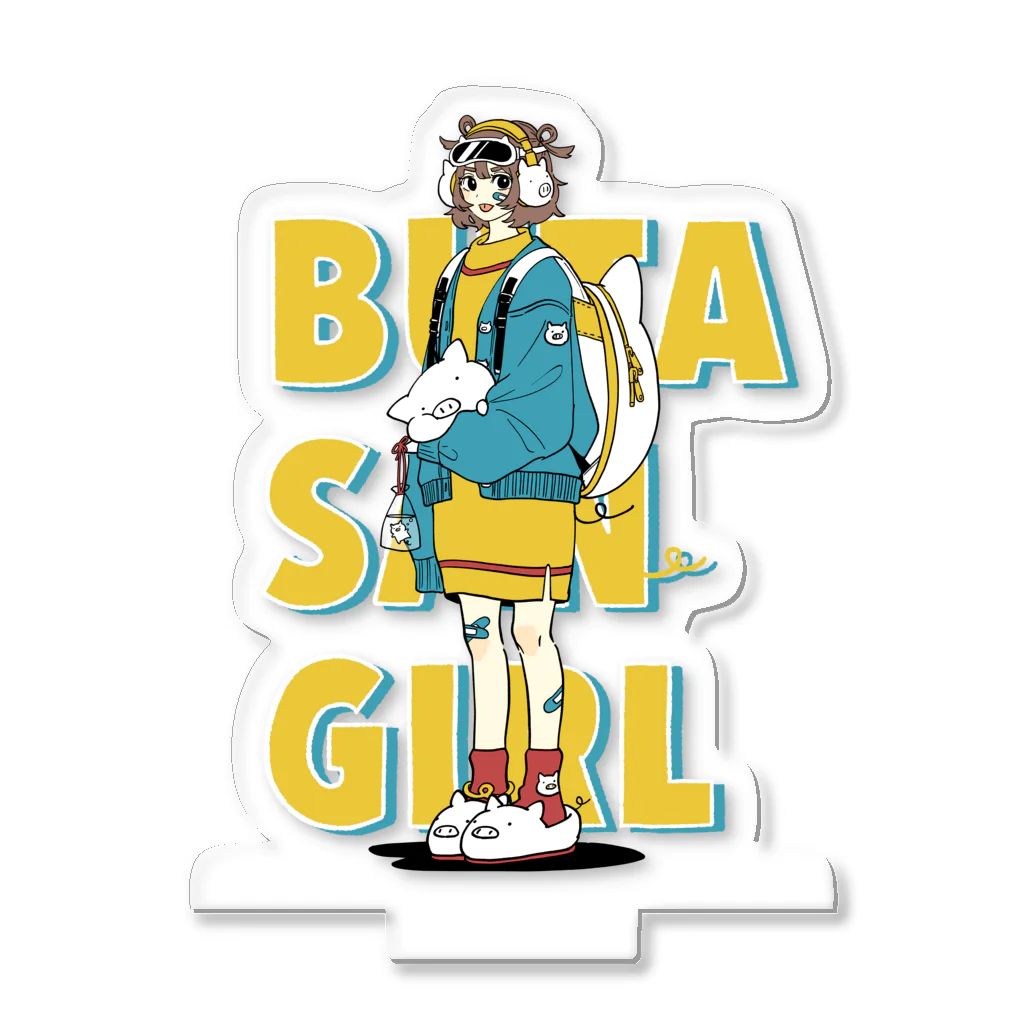 coalowl(コールアウル)のBUTASAN GIRL Acrylic Stand