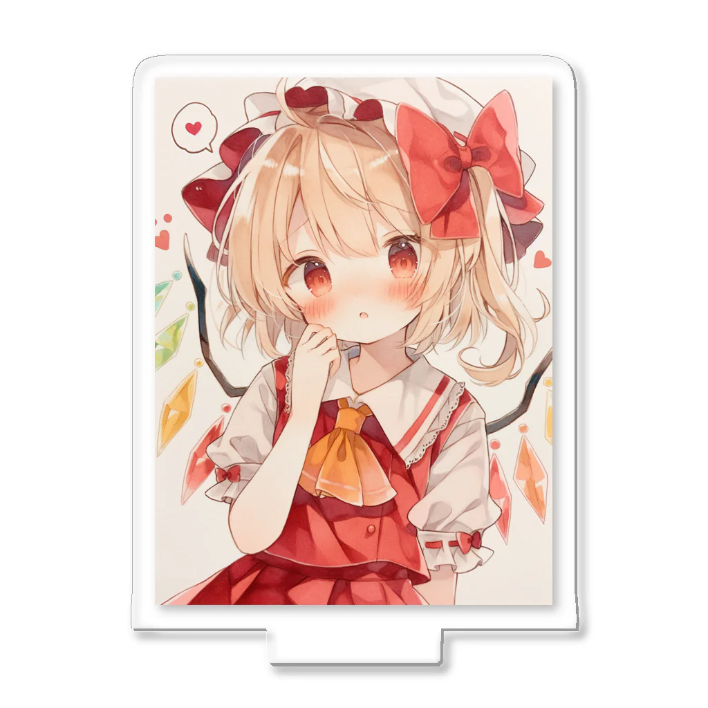 フランドール・スカーレット Acrylic Stand by yuina1224 ∞ SUZURI フランドール・スカーレット Acrylic Stand by yuina1224 ∞ SUZURI