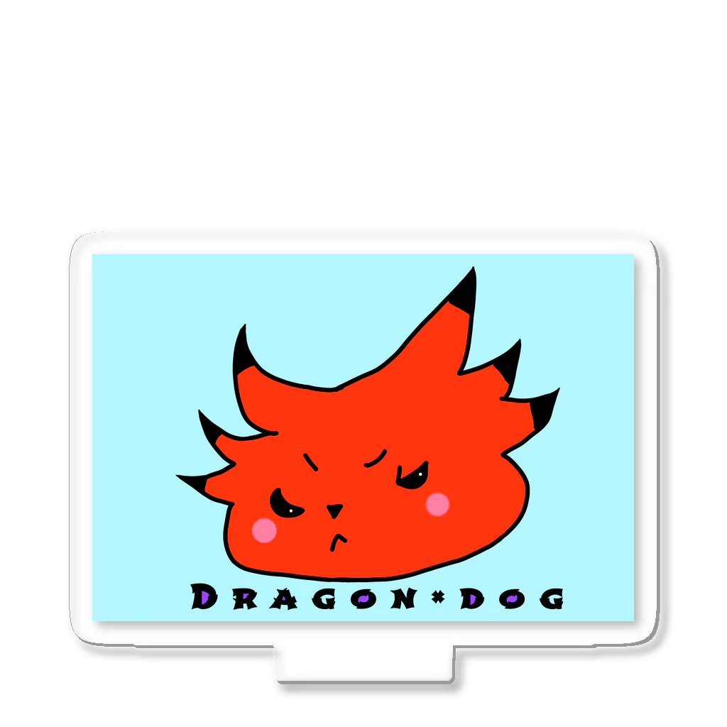 みつまめこshopのDragon×dog Acrylic Stand