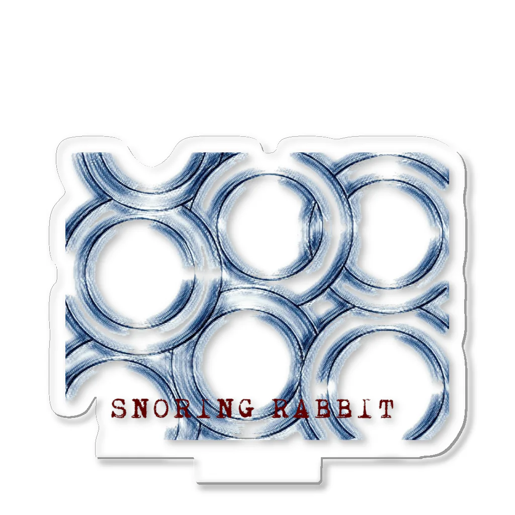 SNORING RABBIT × SNORING ORCAのscene 08 Acrylic Stand