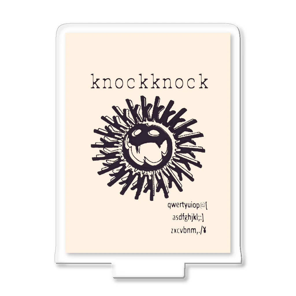 BAMBINERDSのknock knock Acrylic Stand