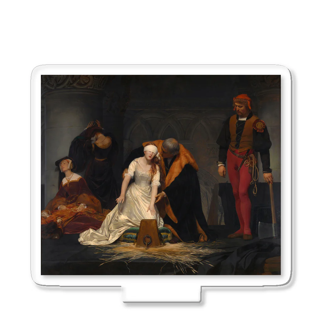 世界美術商店のレディ・ジェーン・グレイの処刑 / The Execution of Lady Jane Grey Acrylic Stand