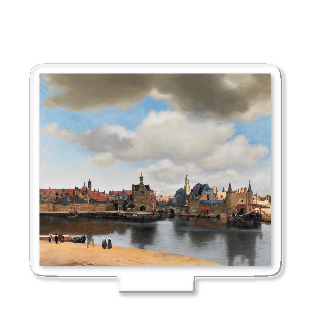 世界美術商店のデルフト眺望 / View of Delft アクリルスタンド