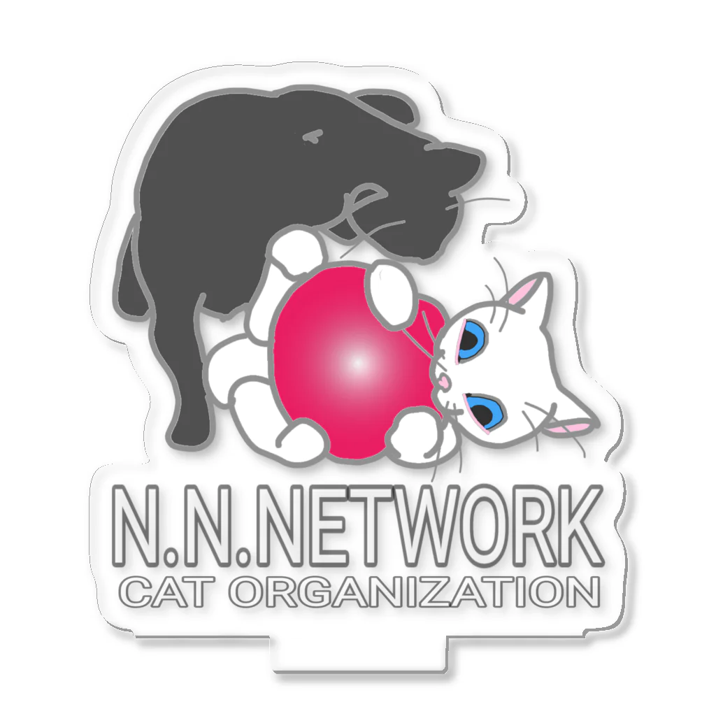 9livesworkのNNN(ねこねこネットワーク)　こねこ Acrylic Stand