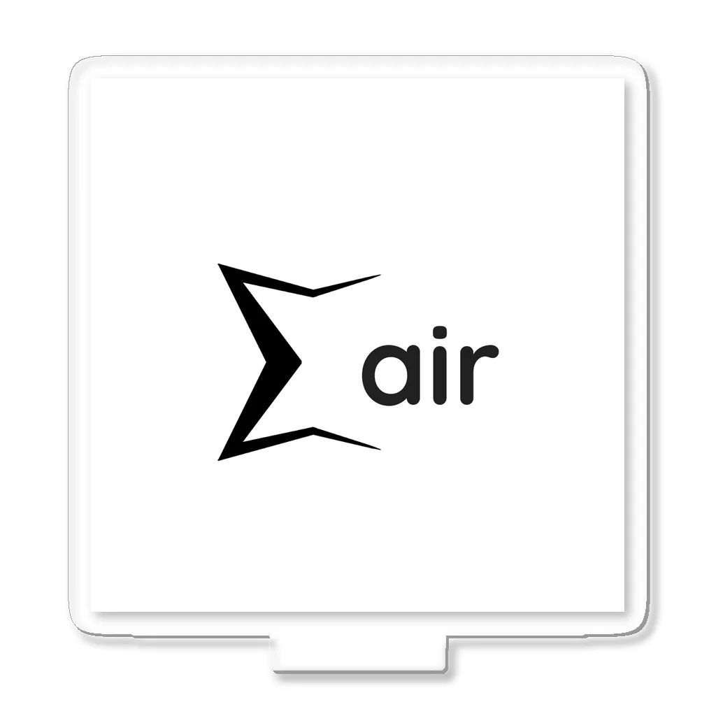 ∑airの∑air アクリルスタンド