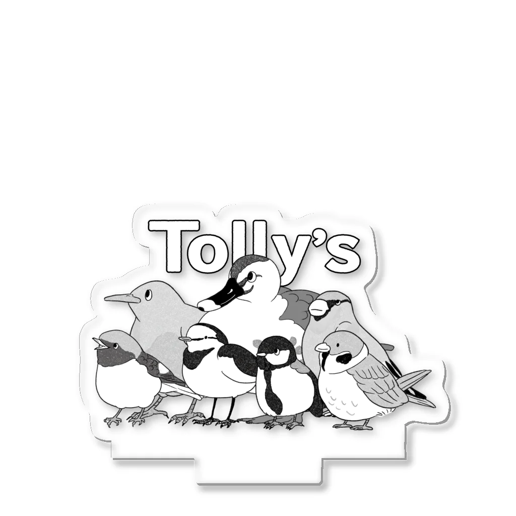 野鳥のレイチェル屋のTolly's  アクリルスタンド