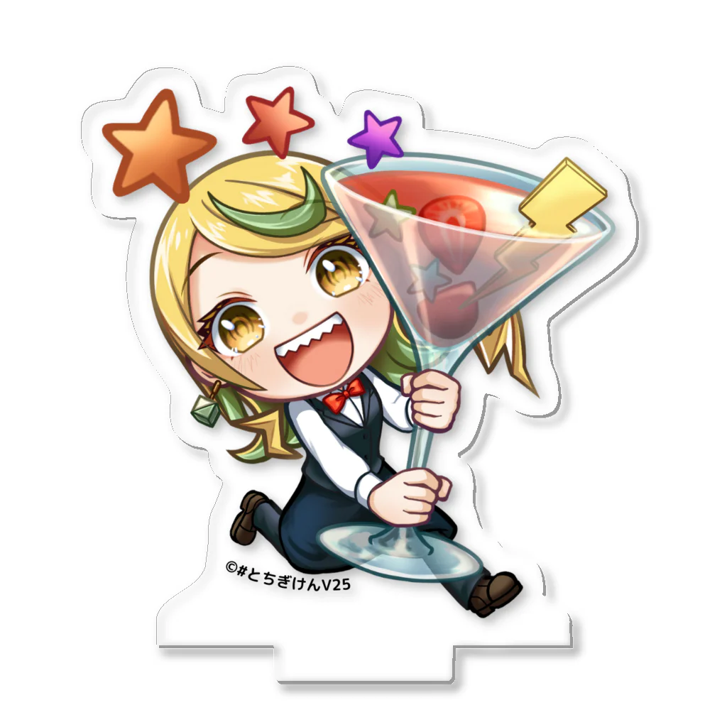 #とちぎけんV25 Official Shopの宇都宮カクテルでつづみんと乾杯♪シリーズ Acrylic Stand