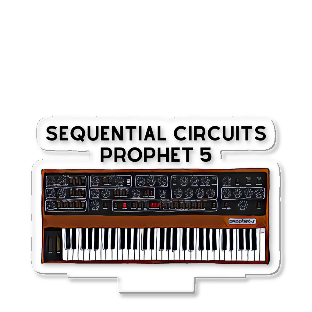 Vintage Synthesizers | aaaaakiiiiiのSequential Circuits Prophet 5 Vintage Synthesizer アクリルスタンド