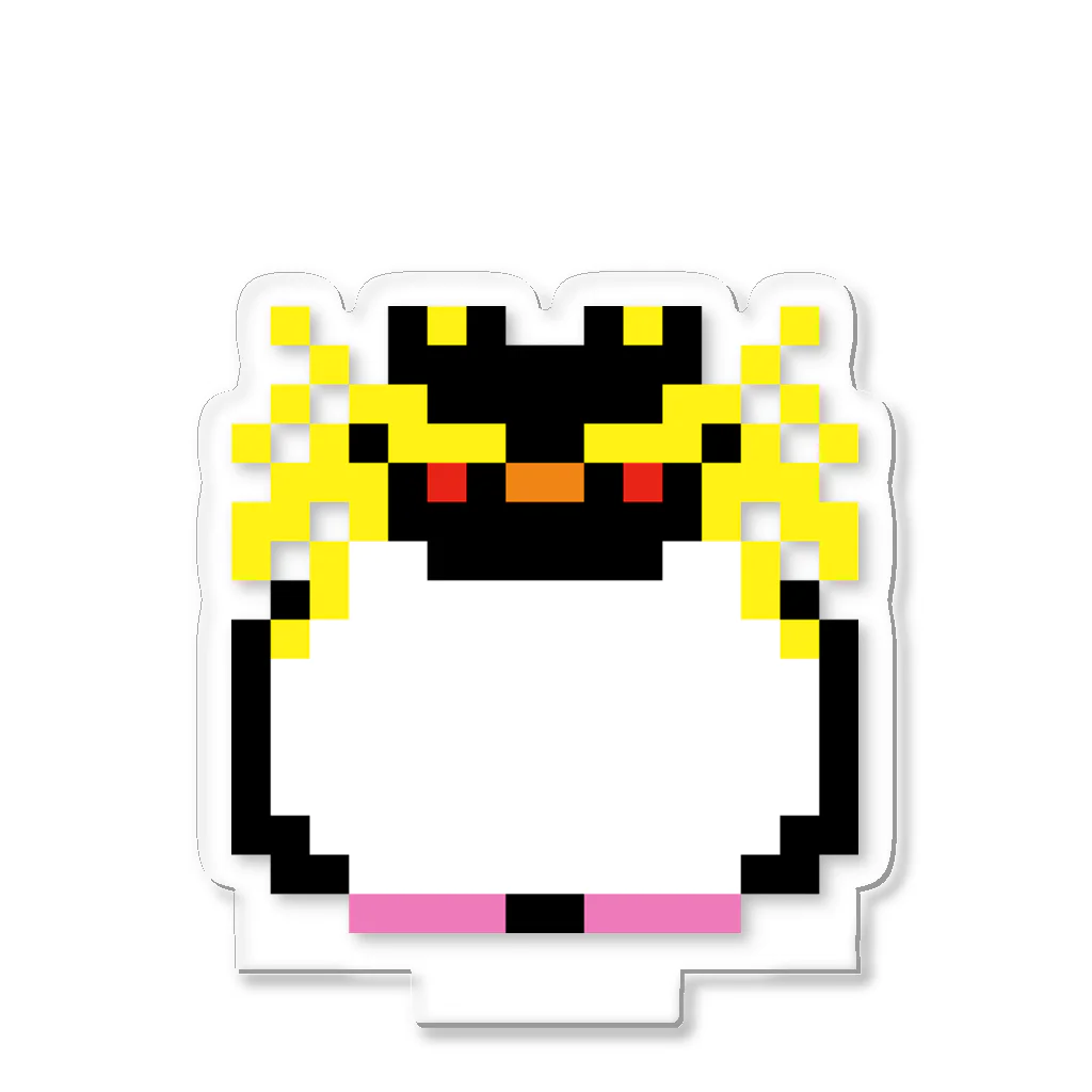 ヤママユ(ヤママユ・ペンギイナ)の16bit Northern Rockhopper アクリルスタンド