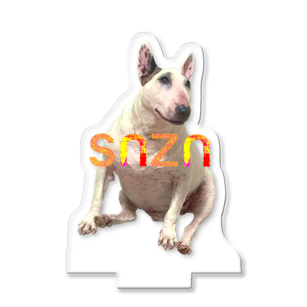 snznのsnzn_BullTerrier Acrylic Stand