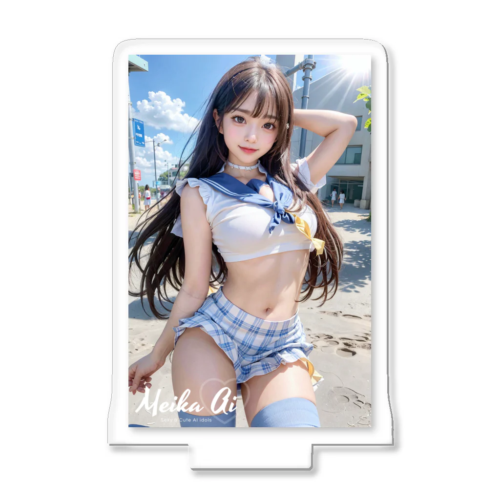 Meika AI goods storeのSailor swimwear Acrylic Stand