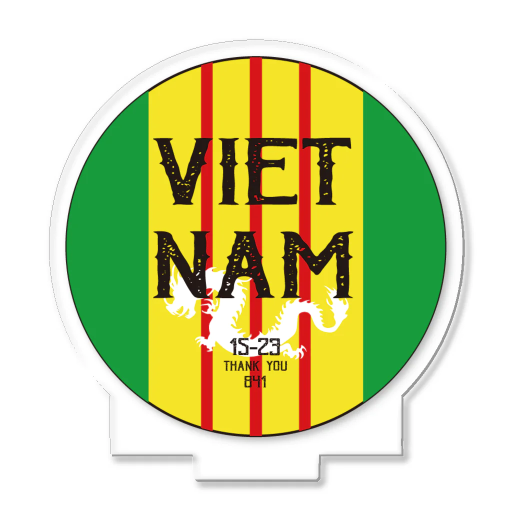 841のお店のVIETNAM NAM アクリルスタンド