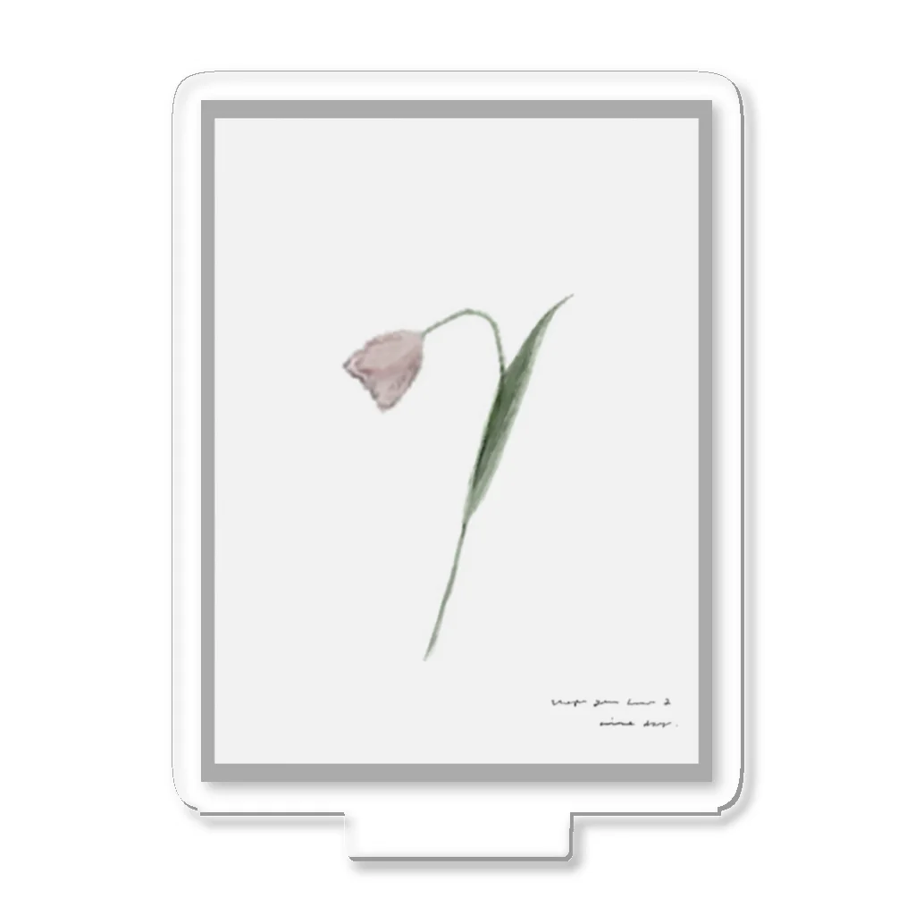 rilybiiのTulip , shabby chic Greige . アクリルスタンド