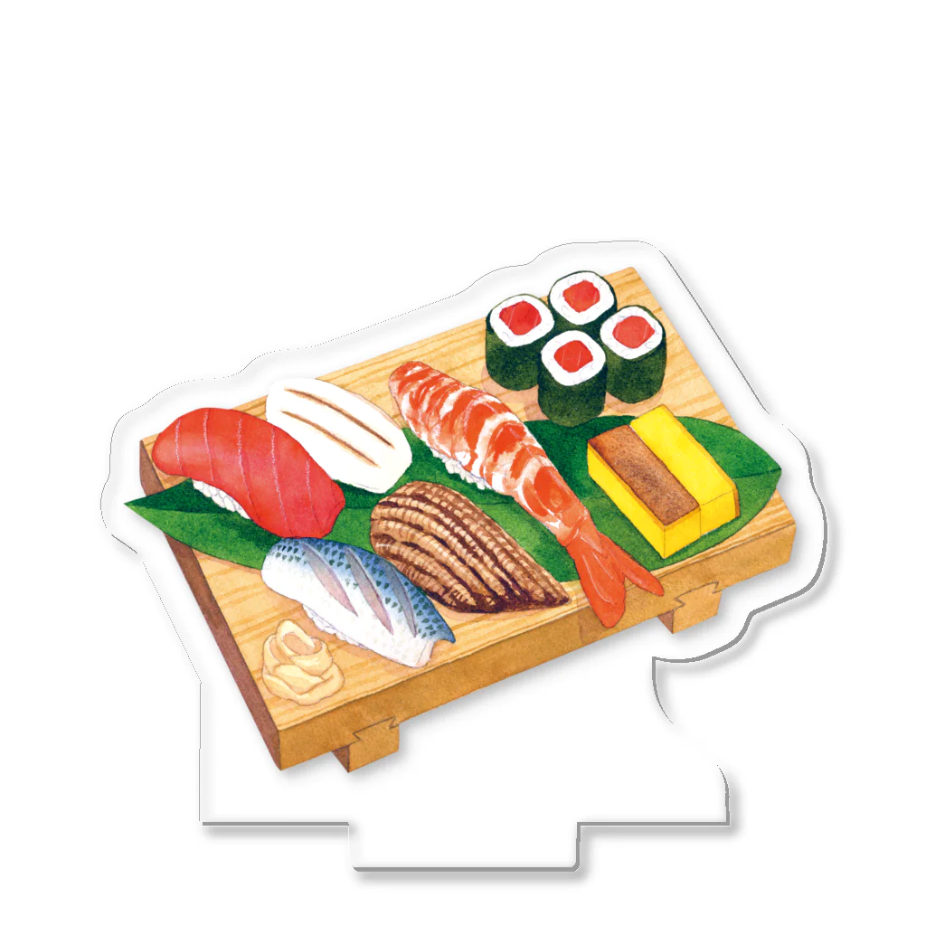 Miho MATSUNO online storeのEdo-style sushi (usu. nigirizushi) アクリルスタンド