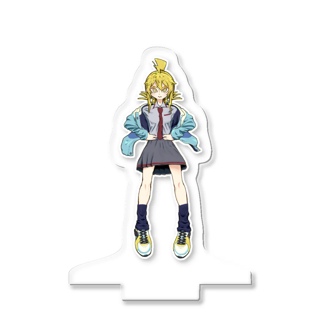 特異学園　購買部の⚡️灯 雷華　スタンド Acrylic Stand