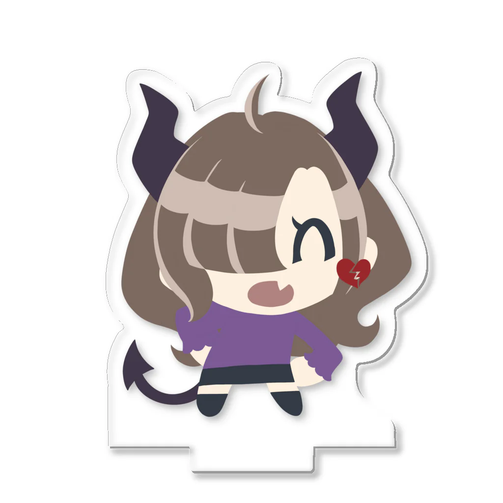 だみあ😈💔のコシフリだみあ Acrylic Stand