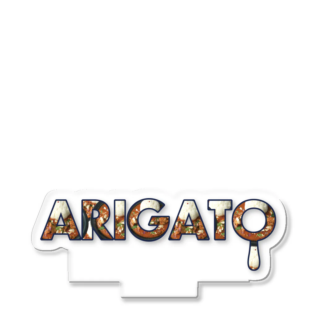 etocatoのARIGATO Acrylic Stand