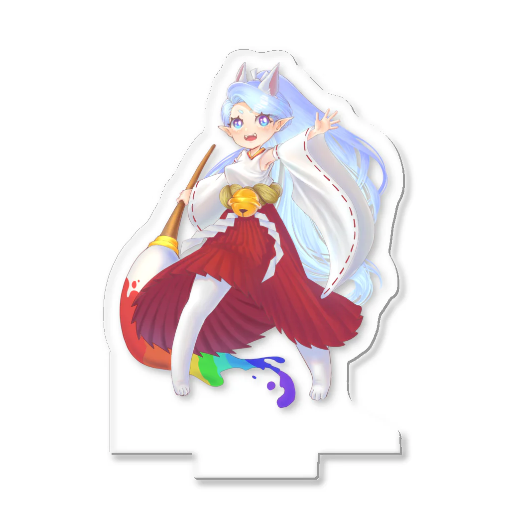 虹狐ちゃんのお店のにじげん尼崎公式キャラクター　天音虹狐　立ち絵Ver Acrylic Stand