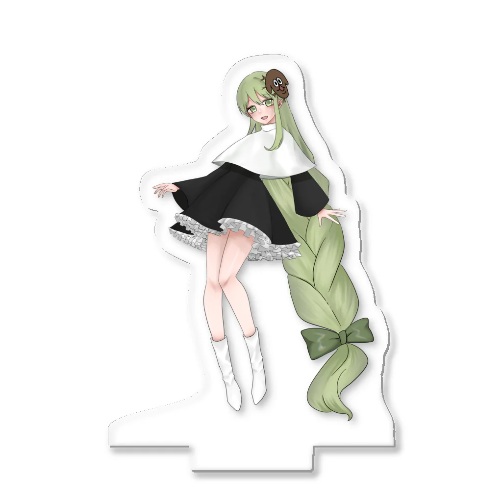 膝肘犬のお店のモニカ Acrylic Stand