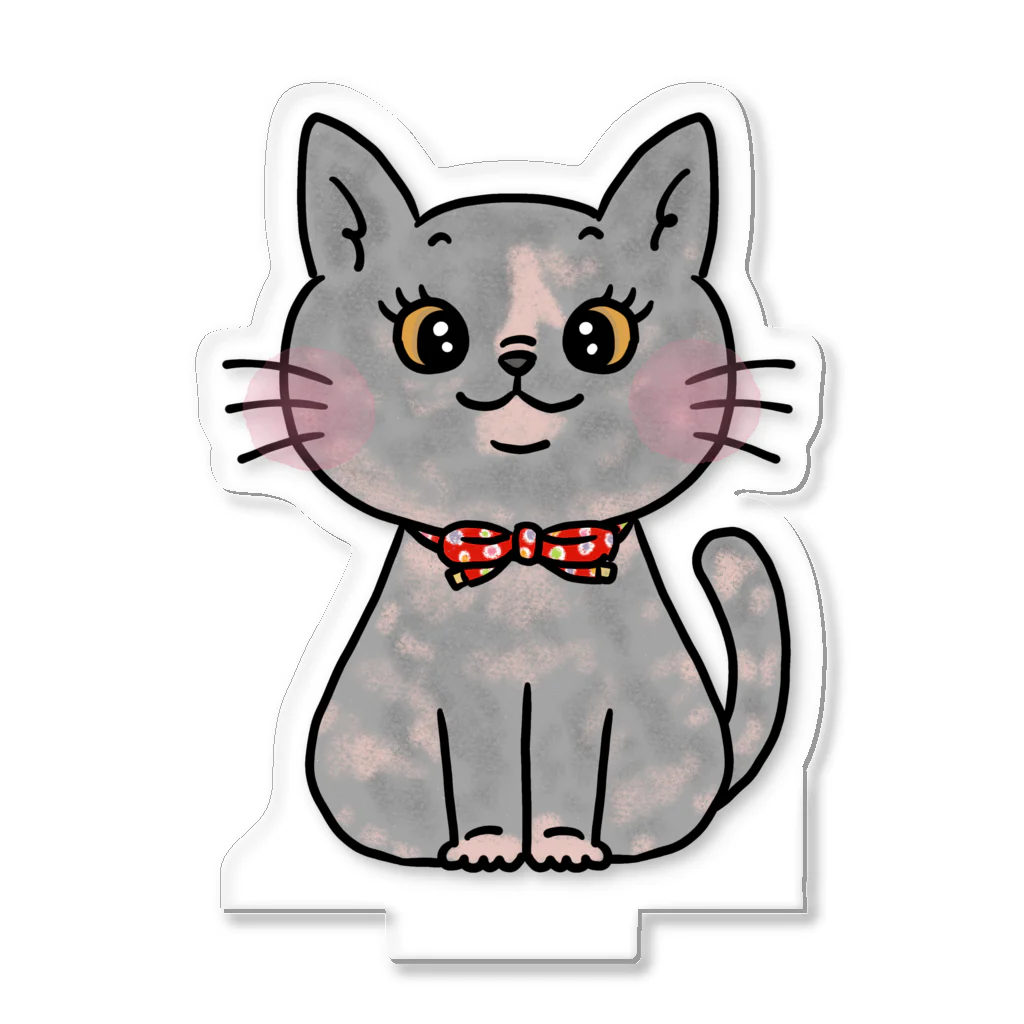 猫好きkikoriのおえかきグッズの【MAY】OSUWARI friends Acrylic Stand