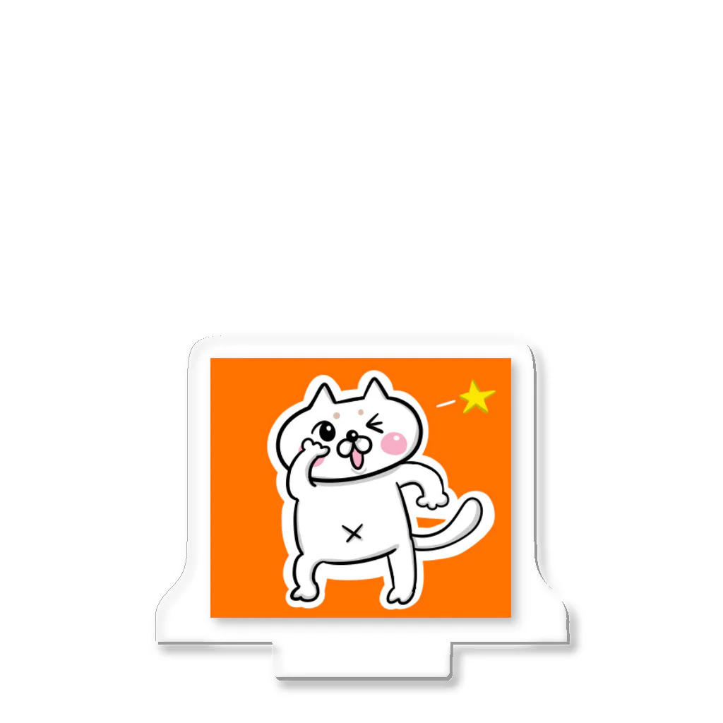 ぷぅみのテヘ❤️ねこちゃん アクリルスタンド