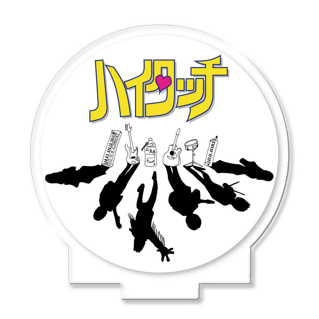 hi-touch_utsunomiyaのハイタッチ　/　ロゴ＆Shadow member / アクリル用 Acrylic Stand